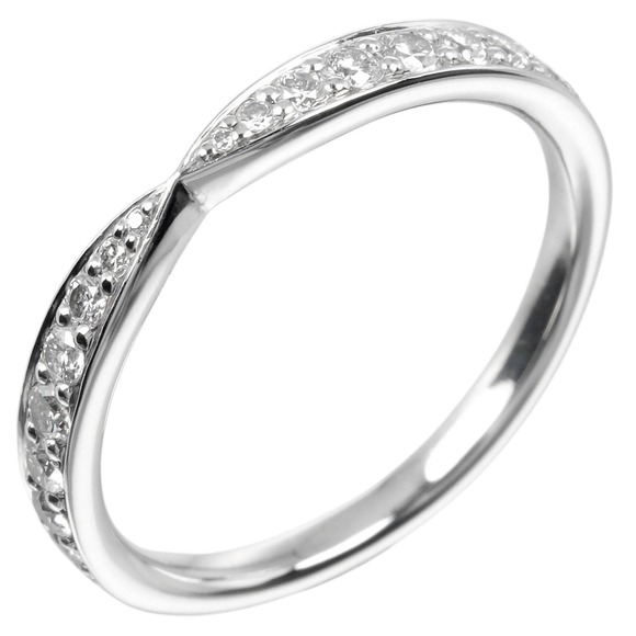 Tiffany & Co. Harmony size 6.5 ring Pt950 platinum diamond approx. 2.44g